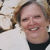 Woman smiling