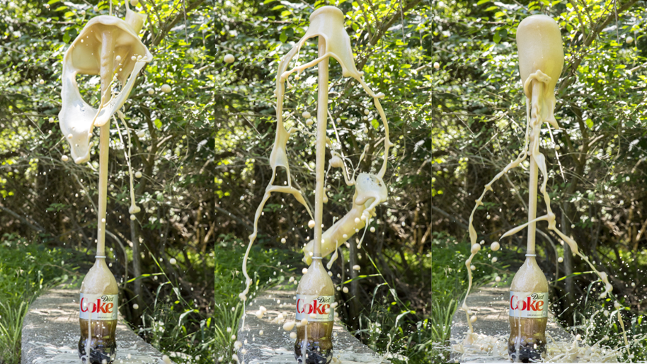 Mentos geyser