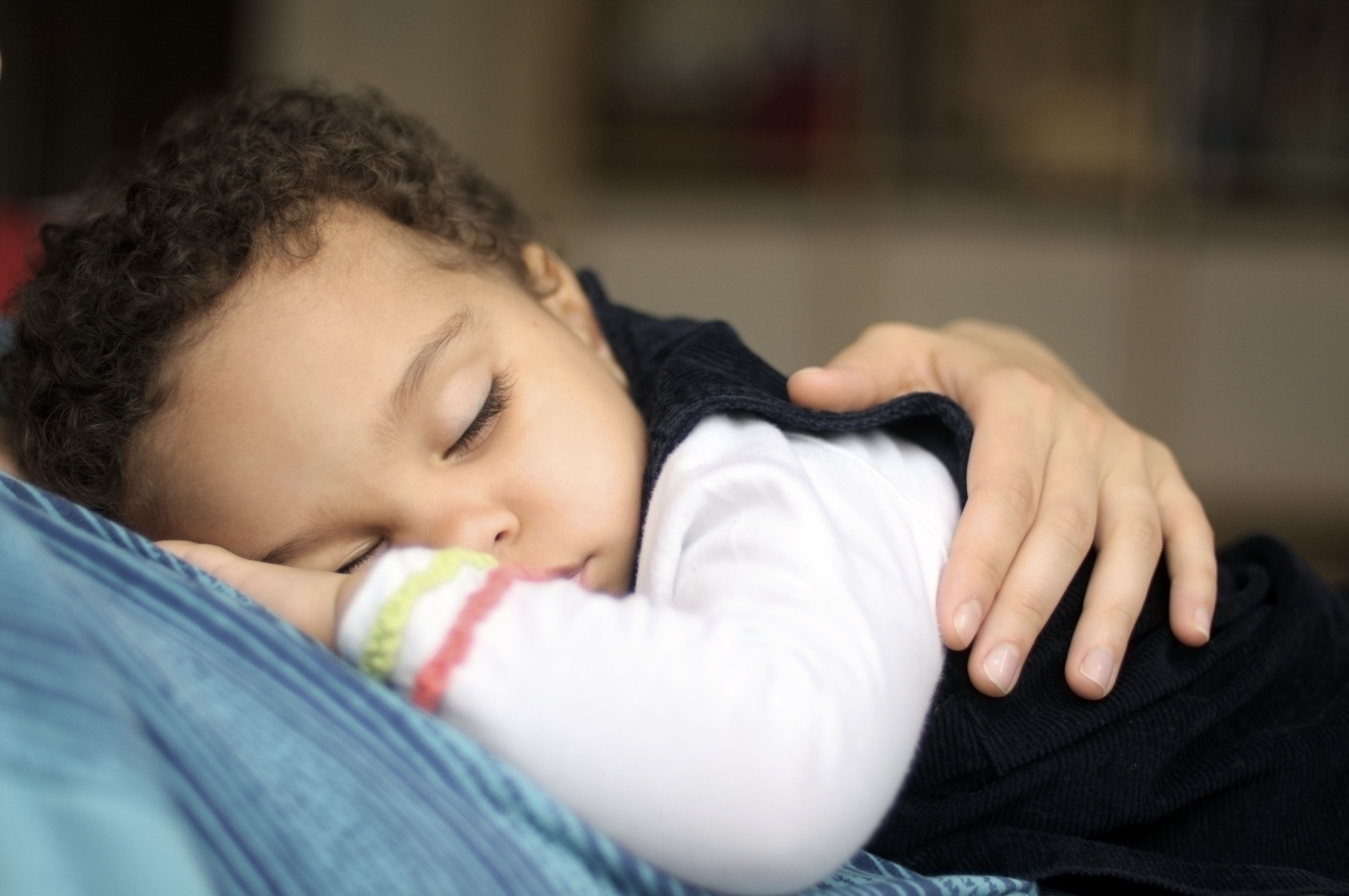 Sleeping toddler