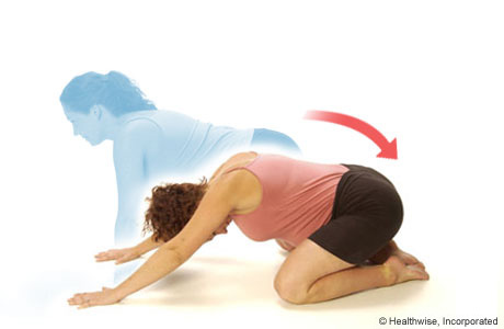 Backward-stretch exercise
