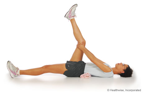 Hamstring stretch exercise Hamstring stretch exercise