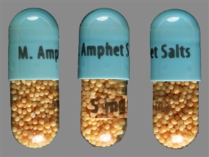 Image of Amphetamine-Dextroamphetamine ER Image of Amphetamine-Dextroamphetamine ER