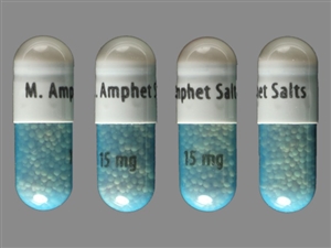 Image of Amphetamine-Dextroamphetamine ER Image of Amphetamine-Dextroamphetamine ER