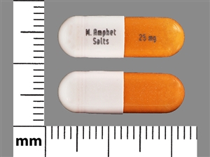 Image of Amphetamine-Dextroamphetamine ER Image of Amphetamine-Dextroamphetamine ER