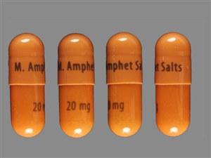 Image of Amphetamine-Dextroamphetamine ER Image of Amphetamine-Dextroamphetamine ER