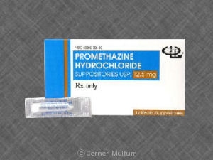 phenergan suppository 25 mg