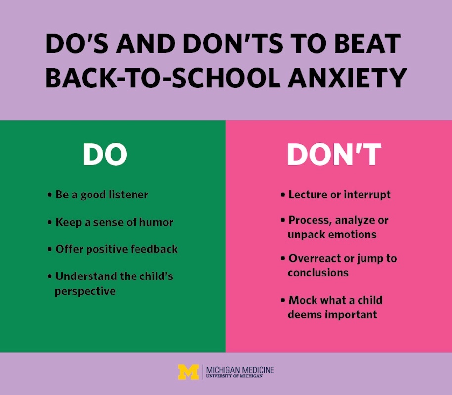 How to Beat Back-to-School Anxiety - Door County Partnership for