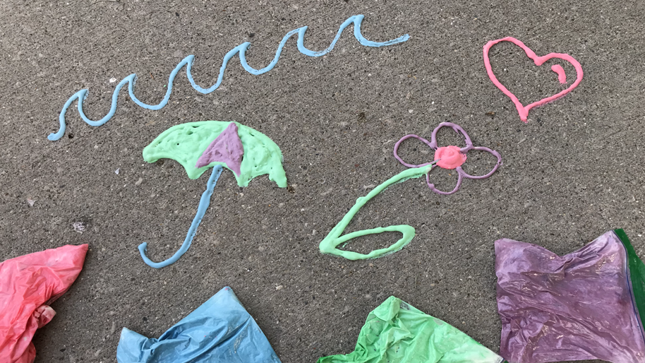 Foam Painting image