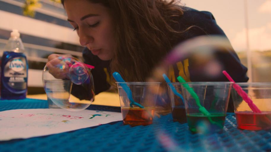 Bubble painting