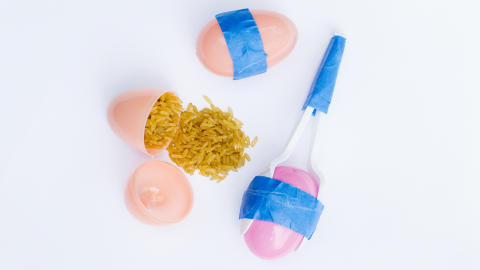 Maraca art project - what you will need