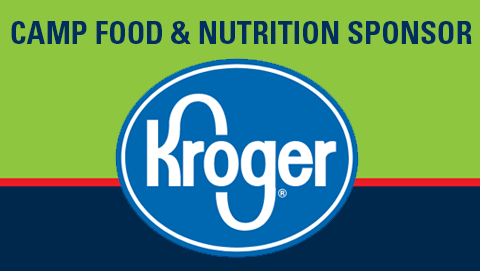 Kroger Logo - Camp Little Victor Food & Nutrition Sponsor