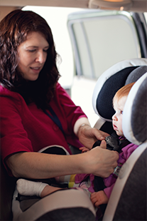 Rear-facing car seat