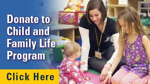 Donate to child life program
