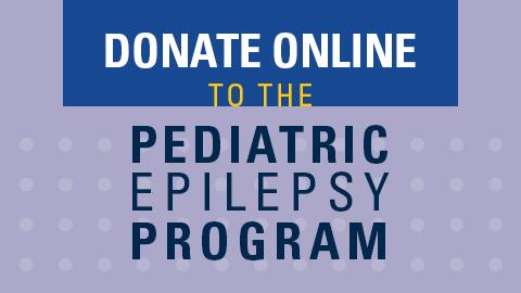 promo to donate to pediatric epilepsy