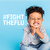 fight the flu promotional graphic