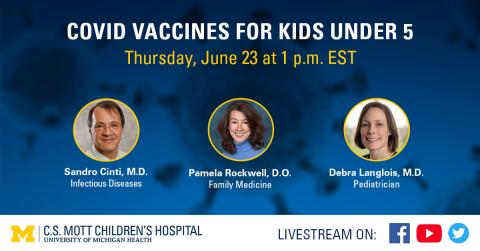 Under 5 COVID Vaccine Livestream