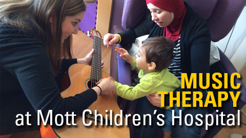 Music Therapy at Mott Children's Hospital