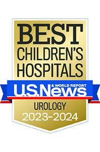 Pediatric Urology - 2022-23 US News and World Report Best Children's Hospital Badge 